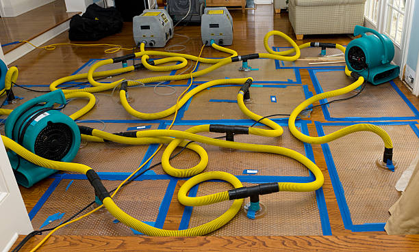 Professional Water Extraction technician working in Lake Worth, TX